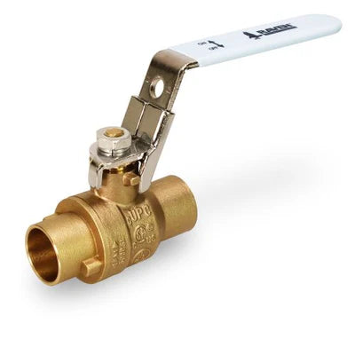 Everflow L-610C001-NL | 1 SWT Premium Full Port Lock Handle Brass Ball Valve Lead Free | L-610C001-NL