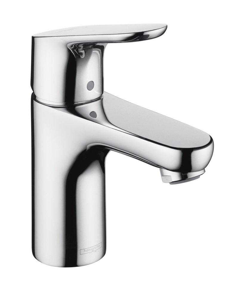 Hansgrohe 04371000 Focus Single Handle Monoblock Bathroom Sink Faucet in Polished Chrome