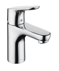 Hansgrohe 04371000 Focus Single Handle Monoblock Bathroom Sink Faucet in Polished Chrome