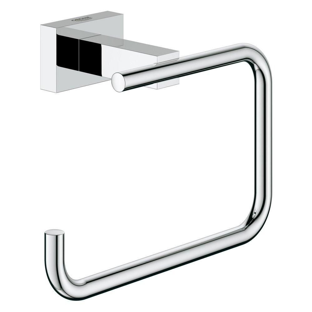 GROHE 40507001 Essentials Cube Toilet Paper Holder