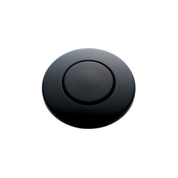 InSinkErator STC-MTBLK Air Switch Button 1-3/4 Inch Matte Black Plastic for Garbage Disposal