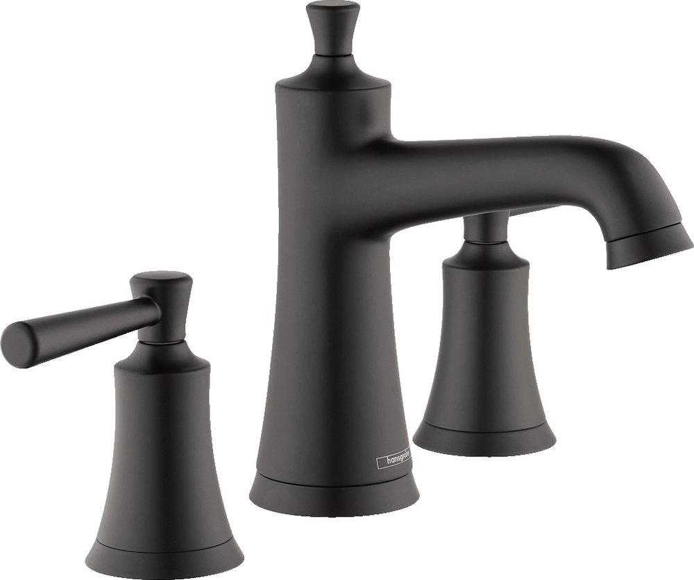 Hansgrohe 04774670 Joleena Two Handle Widespread Bathroom Sink Faucet in Matte Black