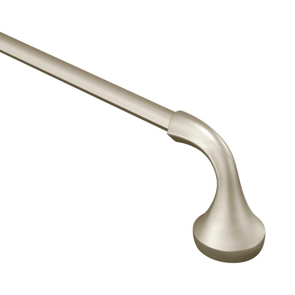 Moen YB2818BN Eva 18 in. Towel Bar in Brushed Nickel