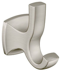 Moen YB5103BN Voss Double Robe Hook in Brushed Nickel