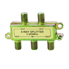 NSI Industries CS-4 Four Way Coaxial Splitter