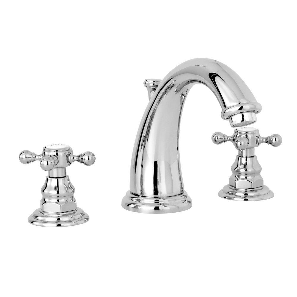 Newport Brass 890/26 Alveston Two Handle Widespread Bathroom Sink Faucet in Polished Chrome