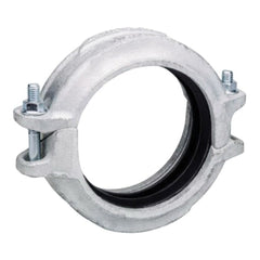 Victaulic L014005GE0 FireLock 005 Hot Dipped Galvanized Ductile Iron Grooved Rigid Coupling 1-1/2 in