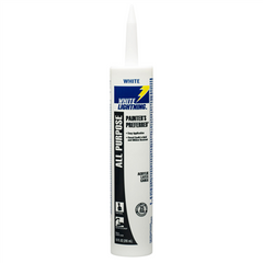 White Lightning W13000010 Painter's Preferred Acrylic Latex Caulk White