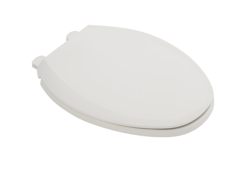 American Standard 5055A65C020 Contemporary Vormax Elongated Closed Front Toilet Seat with Soft Close in White