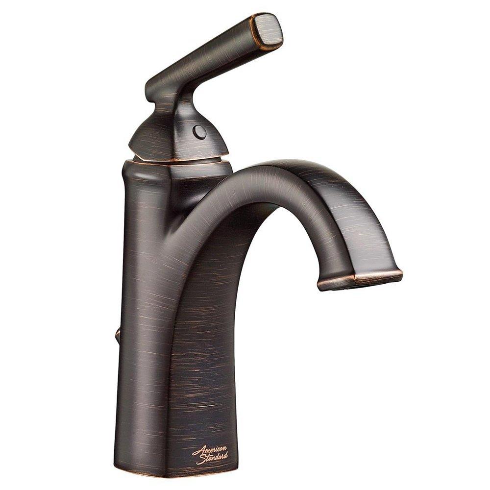 American Standard 7018101.278 Edgemere Single Handle Monoblock Bathroom Sink Faucet in Legacy Bronze