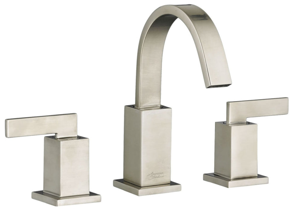 American Standard 7184801.295 Times Square 2-Handle Widespread Bathroom Sink Faucet Brushed Nickel