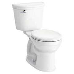 American Standard 212BA.104.020 Champion 1.28 gpf Round Two Piece Toilet in White