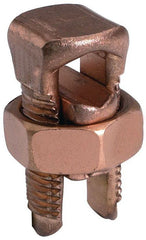 BURNDY KS29 Copper Split Bolt, Cu: 1 AWG (Str)-250 kcmil (Run & Tap)