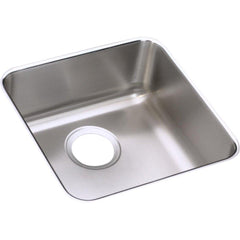 Elkay ELUH1212 Lustertone Classic Stainless Steel 14-1/2 x 14-1/2 x 7 Single Bowl Undermount Sink