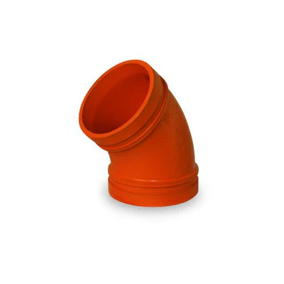 Everflow 1093 4 Grooved 45 Elbow Short Radius