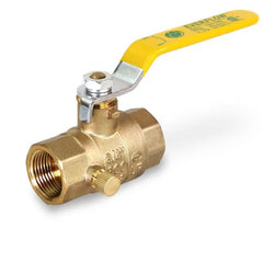 Everflow 405T012-NL | 1/2 IPS Full Port Brass Ball Valve with Drain Lead Free