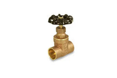 Everflow 205C002 2 SWT Brass Gate Valve UPC / NSF-61 *Non-Potable Use Only*