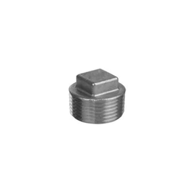 Everflow MSPG1400 | 1/4 Galvanized Steel Square Head Plug | Everflow