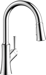 Hansgrohe 04793000 Joleena Single Handle Pull Down Kitchen Faucet in Chrome