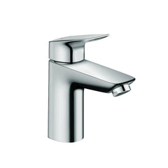 Hansgrohe 71100001 Logis Single Handle Monoblock Bathroom Sink Faucet in Polished Chrome