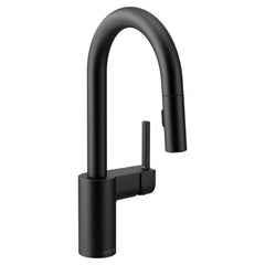 Moen 5965BL Align Single Handle Bar Faucet in Matte Black