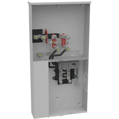 Milbank U5898-O-200 4 Term, Ringless, Plain Top, 1-200 Amp, Main Breaker, 8 Circuit, Side Wireway