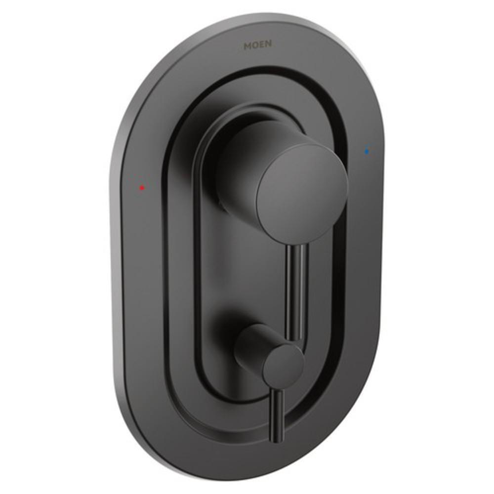 Moen T2190BL Align Two Handle Pressure Balancing Valve Trim in Matte Black