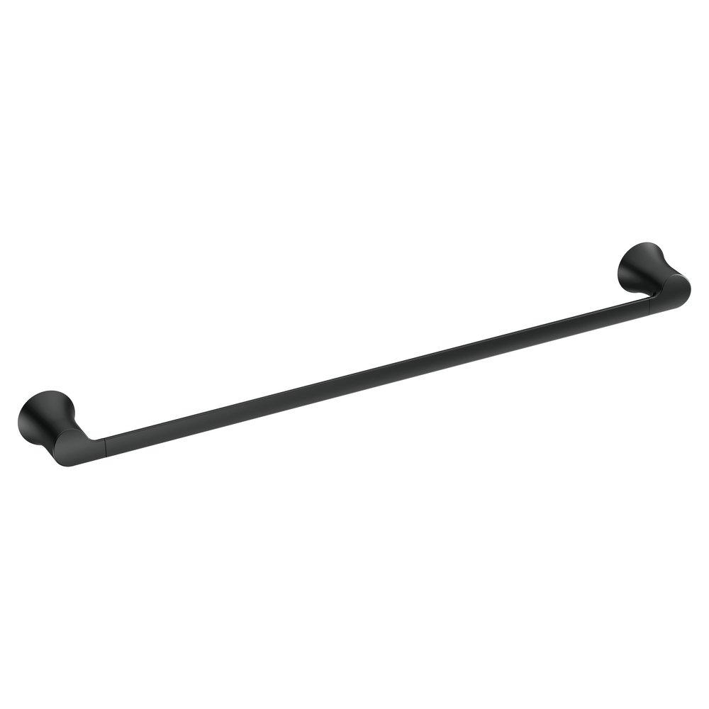 Moen YB0224BL Waterhill 24 in. Towel Bar in Matte Black