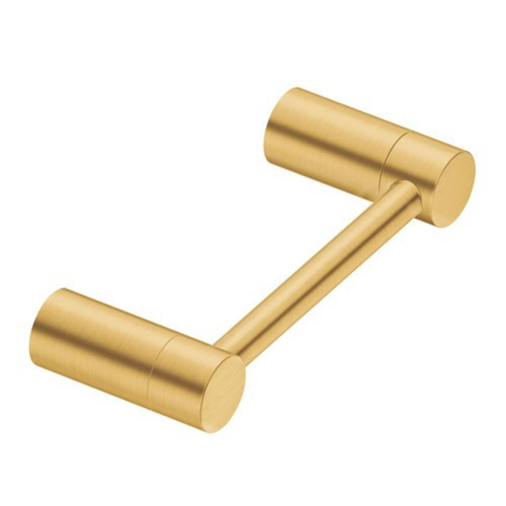 Moen YB0408BG Align Wall Mount Toilet Tissue Holder in Brushed Gold