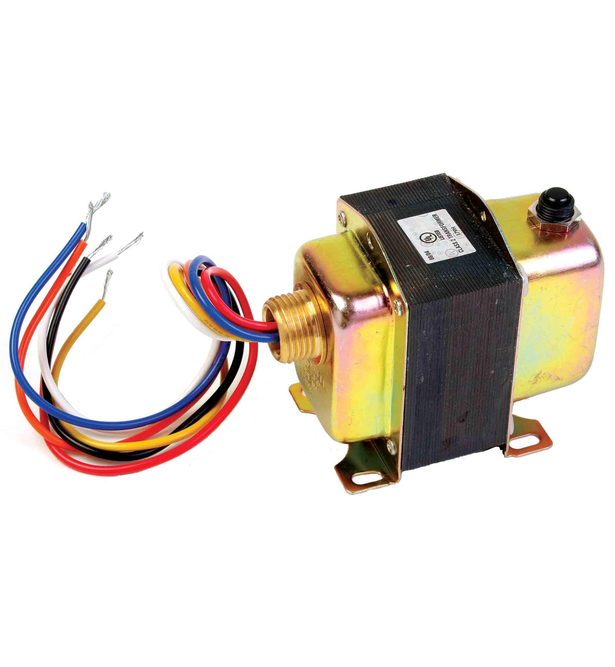 Resideo AT175F1023/U Transformer With 9 in Lead Wires, 120/208/240 VAC Primary, 27.5 VAC Secondary, 75 VA