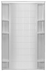 Sterling 72122100-0 Ensemble 48 x 72-1/2 in Shower Wall in White