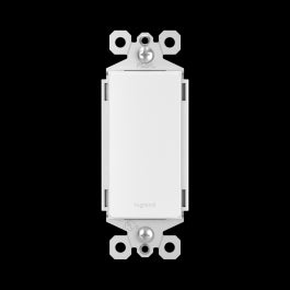 Pass & Seymour 326RW Screwless Blank Insert Wall Plate, White