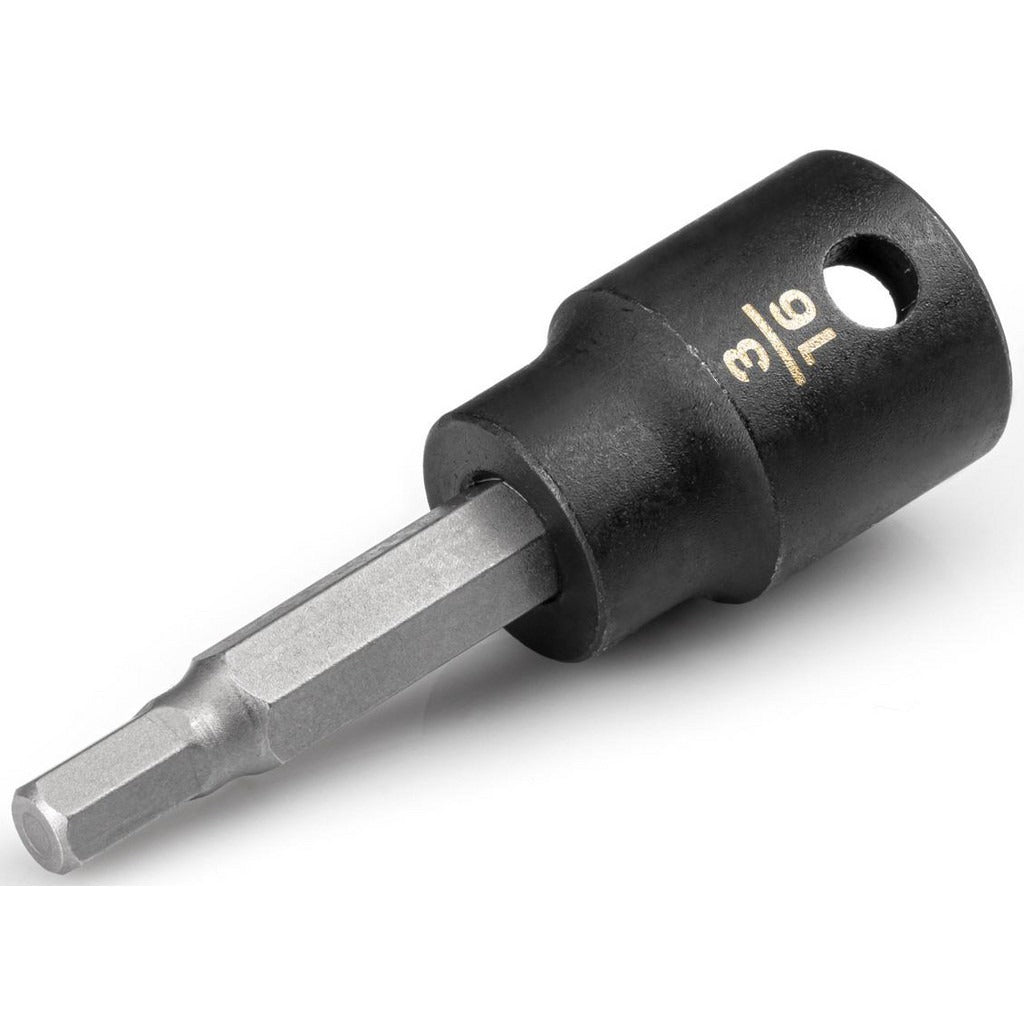 TEKTON Tekton SIB12203 Impact Hex Bit Socket 3/8 Drive 3/16 Hex