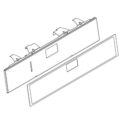 WHIRLPOOL Whirlpool W10879584 touchpad assembly replacement W10826682