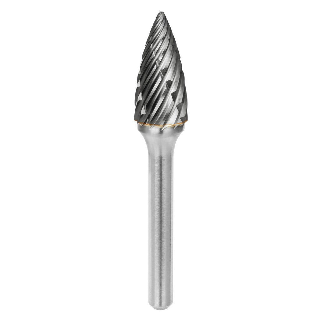 SGS PRO Sgs Pro 19368 Carbide Abrasive Bur Pointed Tree 3/8 in