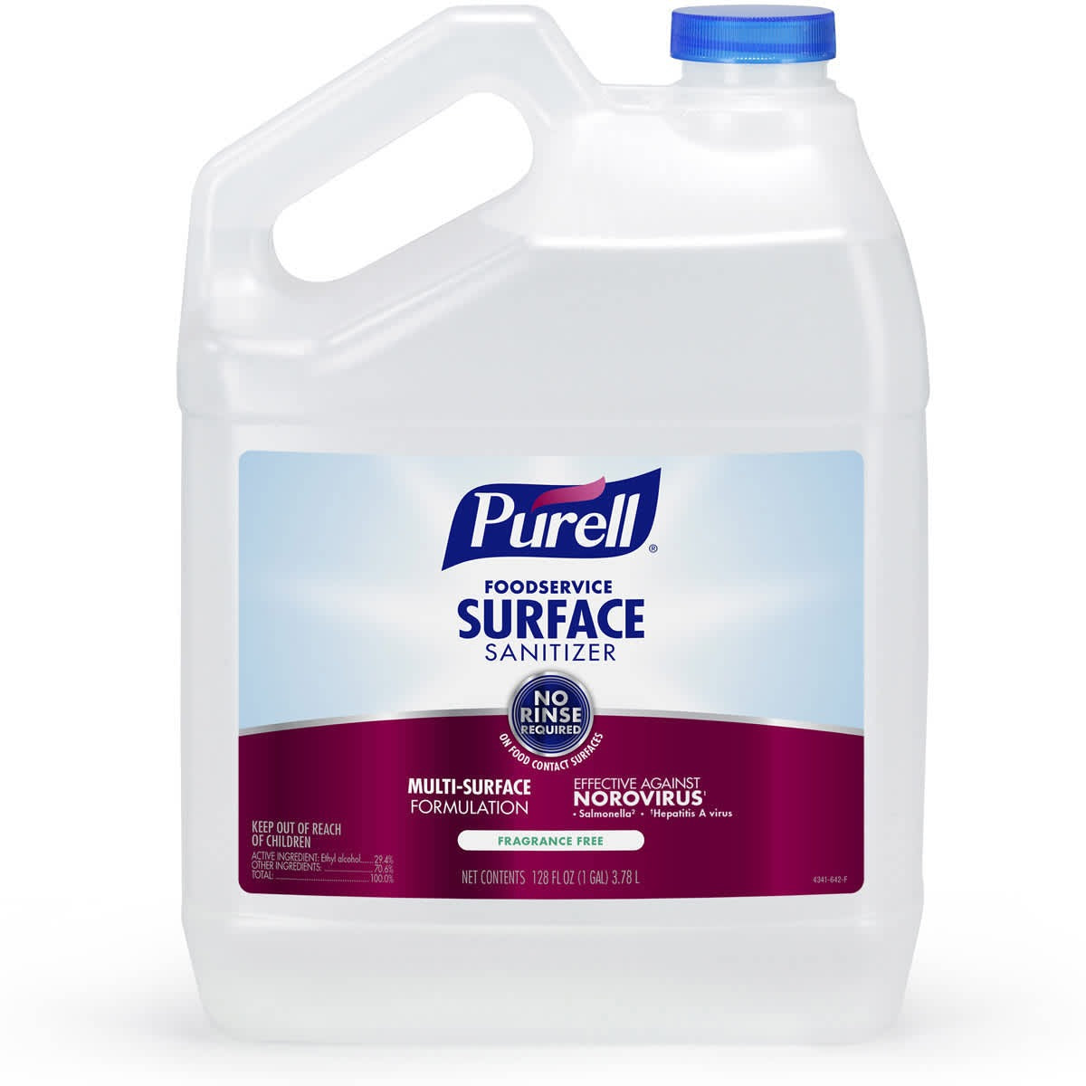 GOJO Gojo GOJ434104 Purell Foodservice Surface Sanitizer 128 fl oz (1 gal) 4341-04