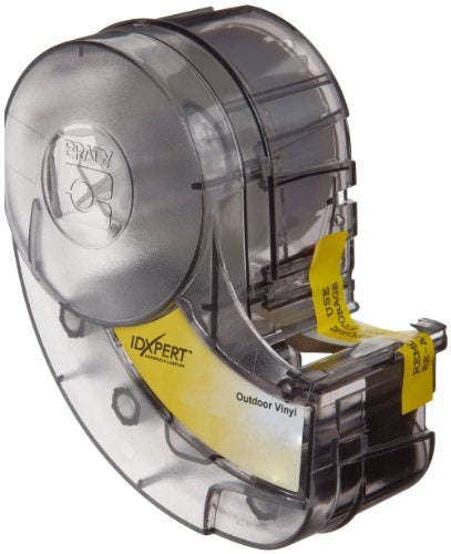 BRADY Brady XC-500-595-WT-BK Label Vinyl 0.5 in x 30 ft (30 ft reel)