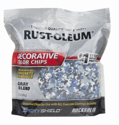 RUST-OLEUM Rust-oleum 312449 Decorative Color Chips Glacier Gray Blend