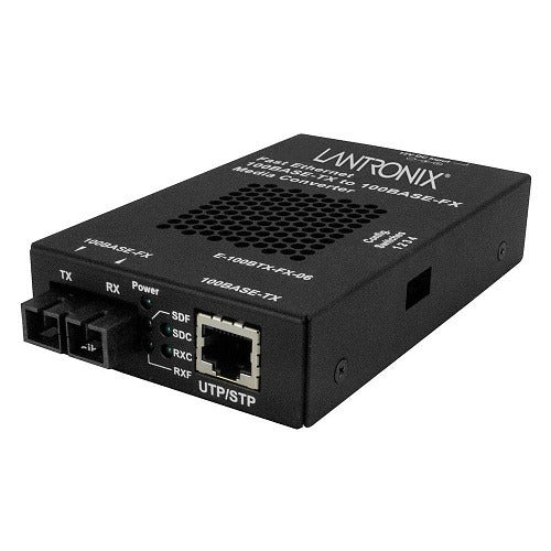 LANTRONIX Transition Networks E-100BTX-FX-06(SM)-AR Media Converter