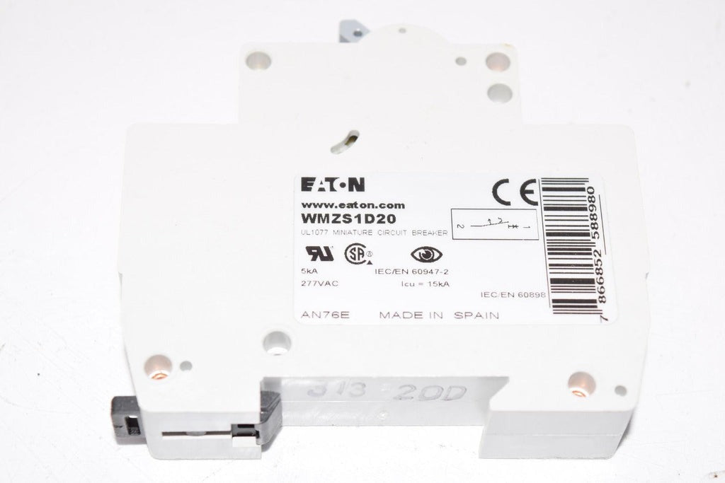 EATON Eaton WMZS1D20 Miniature Circuit Breaker 20 Amp (1 Pole) FAZ-D20-1-SP