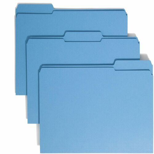 SMEAD Smead SMD12034 File Folders 1/3-cut Assorted Tab Box of 100