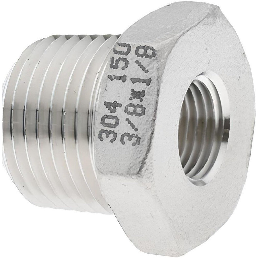 VALUE COLLECTION Value Collection 4HB3/8*1/8 Pipe Bushing 3/8 X 1/8 in Ss