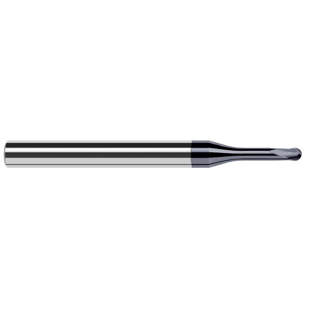 HARVEY TOOL Harvey Tool 38720-C6 Ball End Mill 0.50mm 2 Flute Solid Carbide