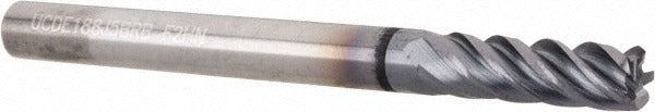 KENNAMETAL Kennametal 4048710 Corner Radius End Mill 3/16in 5 Flute
