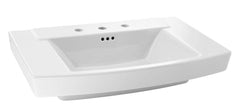 American Standard 0328008020 Townsend® 30 x 19-1/2 in. Rectangular Pedestal Bathroom Sink in White