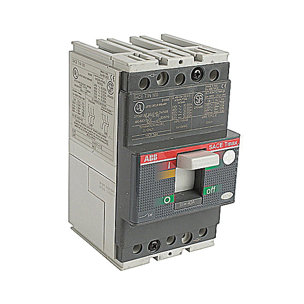 ABB T1N040TL Molded Case Circuit Breaker 40 A 3 Pole