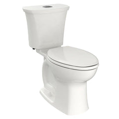 American Standard 765AA104.020 Edgemere 1.28 gpf Elongated Two Piece Toilet in White