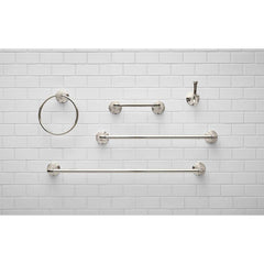 American Standard 7052018.013 Delancey® 18 in. Towel Bar in Polished Nickel