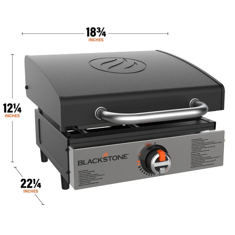 Blackstone 2143 Gas Griddle with Hood 17 Inch