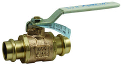 Apollo Valves 77WLF10801A 77WLF Series 2 in. Bronze Full Port Press 200# Ball Valve